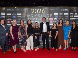 Photo of the Second Chance staff team at the 2026 Yorkshire Choice Awards